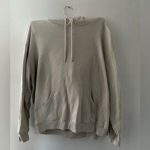 Never worn H&M tan creamish colored hoodie, XL